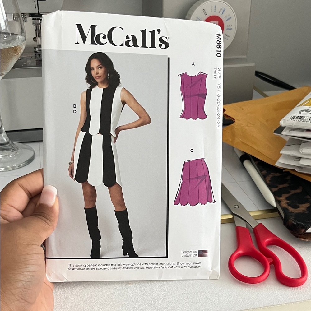 McCall's M8610 - New Unused